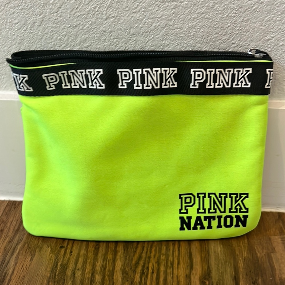 Pink Victoria’s Secret waterproof bag